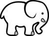 White Elephant Clip Art