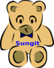 Daddy Bear Sungit Clip Art