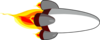My Rocketship Edit (realistic) White Clip Art