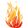 Flame Flame Two Clip Art