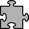 Jigsaw Grey Clip Art