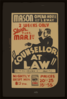  Counsellor At Law  Gripping Drama By...elmer Rice. Clip Art