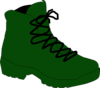 Boot On The Move Clip Art