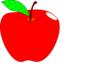 Red Apple Teacher Ai Clip Art