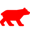Red Bear Clip Art
