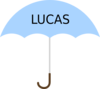 Turquoise Umbrella Clip Art
