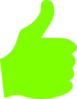 Thumbs Up Clip Art