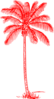 Red Palm Tree 1 Clip Art