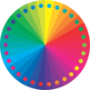 Rainbow Spirituality Circle Clip Art