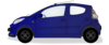 Little Blue Car Clip Art