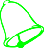 Green Bell Clip Art