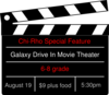 Chi-rho Drive In Movie Invitation Clip Art