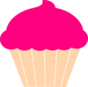 Cupcake Pink Clip Art at Clker.com - vector clip art online, royalty