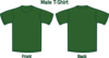 Army Green T Shirt Clip Art
