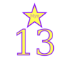 Number 13 Chart For 2021 Clip Art