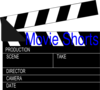 Movie Shorts Clapper Clip Art