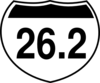 Interstate Sign 6 Clip Art