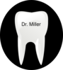 Tooth Name Tag Clip Art
