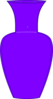 Purple Vase Clip Art
