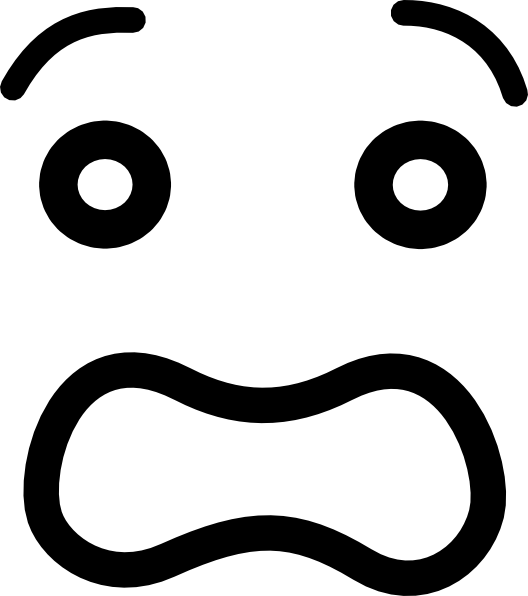 Worried Face Clip Art at  - vector clip art online