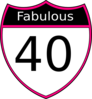 I-40, Jomar, Jodina, Fab 40 Clip Art