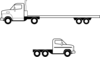 Flatbed Trucks Clip Art