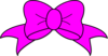 Pink Bow Clip Art