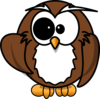 Geek Owl Clip Art