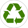 Green Recycled Symbol Clip Art