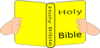 Yellow Bible Clip Art