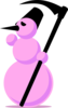 Snowman Emo Clip Art