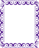 Purple Frame2 Clip Art