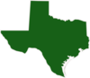 Dark Green Texas Clip Art