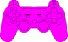 Ps3 Controller Purple  Clip Art