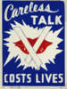 Careless Talk Costs Lives  / Al Doria. Clip Art
