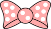 Minnie Bow Clip Art