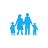 Family Without Circle Clip Art