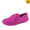 Pink Leather Loafers For Women Cw Clip Art