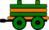 Toot Toot Train Carriage Clip Art