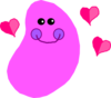 Pink Jelly Bean Clip Art