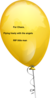 Chace  Balloon Clip Art