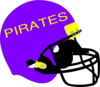 Purple And Yellow Helmet Clip Art