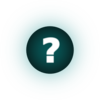 White Question Mark Teal Background Clip Art