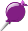 Purple Lolly Clip Art