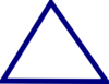 Clean Triangle Clip Art