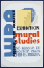 Wpa Federal Art Project Exhibition - Mural Studies Clip Art