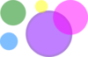 Colored Circles Clip Art