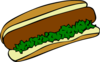 Hotdog No Mustard Clip Art