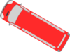 Red Bus - 150 Clip Art