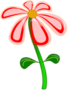 Flower Red Cartoon Clip Art